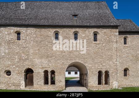 La Fraueninsel sur le Chiemsee en Bavière Banque D'Images