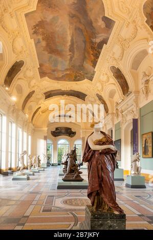 Petit Palais musée d'art à Paris France Banque D'Images