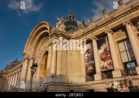 Petit Palais musée d'art à Paris France Banque D'Images