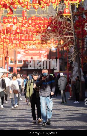 Londres, Royaume-Uni. Lundi 16 mars 2020. Scènes d'un Londres très calme comme les craintes de la propagation du coronavirus se tiennent. Photo : Roger Garfield/Alay Live News Banque D'Images