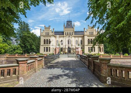 Château d'Evenburg, Leer, Frise orientale, Allemagne Banque D'Images