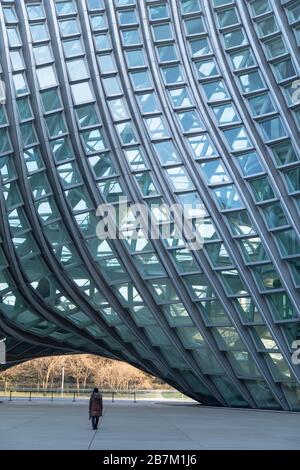 Phoenix International Media Center, Pékin, Chine Banque D'Images