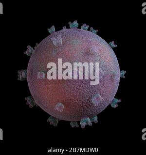 COVID-19 SRAS, Coronavirus , SRAS-COV, SRAS-COV, virus 2020 , MERS-CoV , virus chinois 2019-nCoV - 3-3-3 Banque D'Images