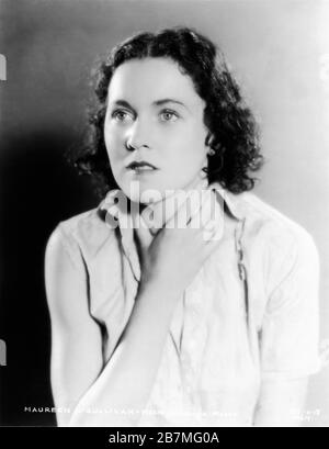 MAUREEN O'SULLIVAN Publicité Portrait comme Jane Parker pour TARZAN L'homme APE 1932 réalisateur W. S. VAN DIKE roman EDGAR RICE BURROUGHS adaptation CYRIL HUME dialogue IVOR NOVELLO Metro Goldwyn Mayer Banque D'Images