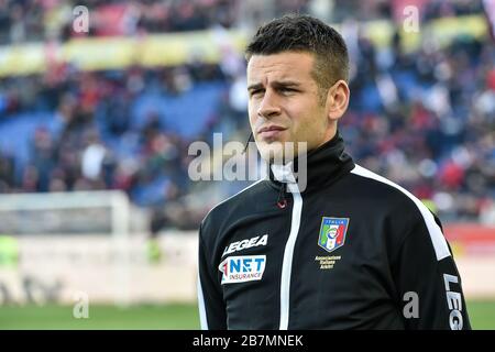 Cagliari, Italie. 01 janvier 2020. antonio giua arbitre pendant la Serie italienne de football UNE saison 2019/20, la Serie italienne UN match de football à cagliari, Italie, 01 Janvier 2020 crédit: Agence de photo indépendante/Alay Live News Banque D'Images