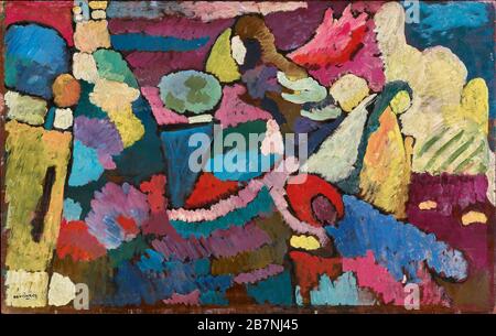 Improvisation sur l'acajou, 1910. Collection privée. Banque D'Images