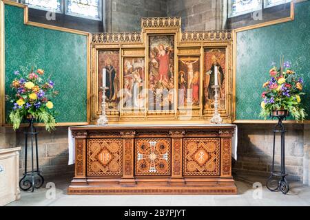 La Chapelle Saint-Sauveur, du Royal Norfolk Regiment et du Royal Anglian Regiment, Cathedral, Norwich, Norfolk, Angleterre, Royaume-Uni Banque D'Images