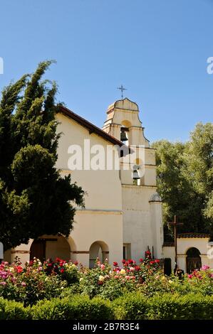 La mission de San Juan Bautista Banque D'Images