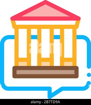 Histoire de Monument Vector Outline Illustration Illustration de Vecteur