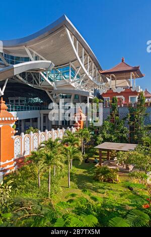 Asie, Indonésie, Bali, aéroport international Ngurah Rai près de Denpasar Banque D'Images