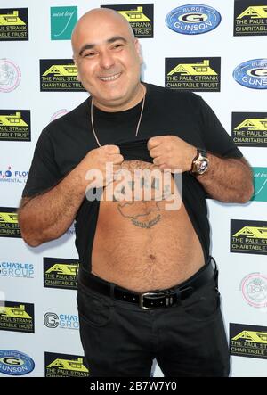 5 juillet 2017 - Londres, Angleterre, Royaume-Uni - Paul Strank Charitable Trust Summer Party, Mint Leaf, Piccadilly - arrivées extérieures spectacles de photos: Stavros Flatley Banque D'Images