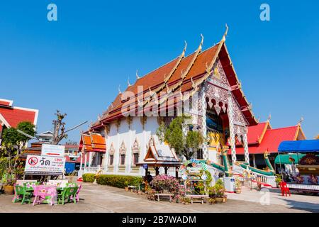 Wat Montien, Nan, nord de la Thaïlande Banque D'Images