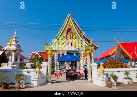 Wat Montien, Nan, nord de la Thaïlande Banque D'Images