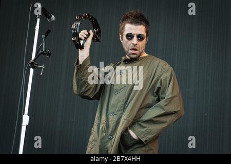 Aarhus, Danemark. 08 juin 2018. La chanteuse, auteur-compositeur et musicien anglais Liam Gallagher organise un concert en direct lors du festival de musique danois Northside 2018 à Aarhus. (Crédit photo: Gonzales photo - Nikolaj Bransholm). Banque D'Images