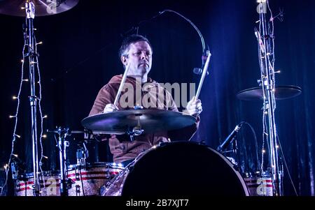 Shed Seven se présente à l'O2 Academy de Bournemouth avec: Shed Seven où: Bournemouth, Royaume-Uni quand: 15 Feb 2020 crédit: WENN.com Banque D'Images