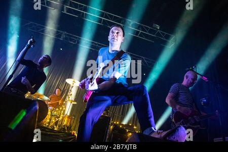 Shed Seven se présente à l'O2 Academy de Bournemouth avec: Shed Seven où: Bournemouth, Royaume-Uni quand: 15 Feb 2020 crédit: WENN.com Banque D'Images