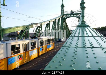 Vacances jours à Budapest, Hongrie. Beaucoup de beaux endroits Banque D'Images