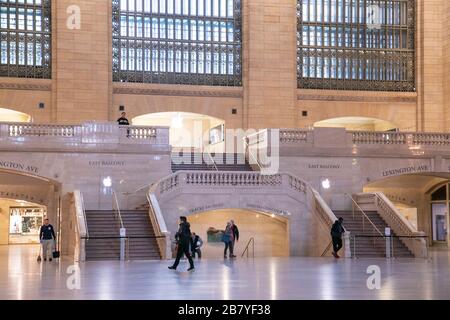 Zone principale de la gare de Grand Central, New York City Banque D'Images