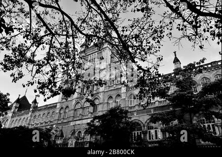 Elphinstone College, Kala Ghoda, fort, Bombay, Mumbai, Maharashtra, Inde, Asie Banque D'Images