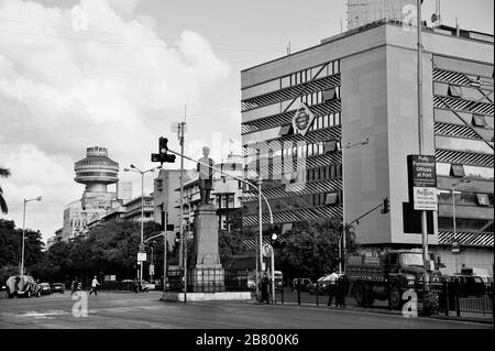 Churchgate Railway Station Building, Bombay, Mumbai, Maharashtra, Inde, Asie Banque D'Images