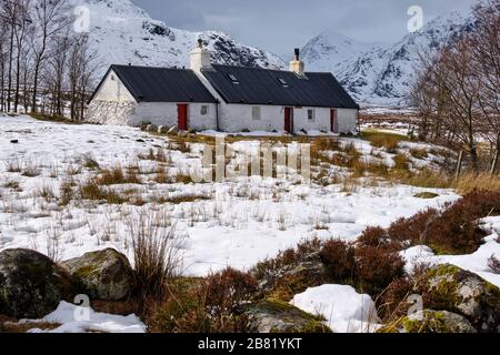 BlackRock Cottage, Glen Cie, Argyll & Bute, Écosse Banque D'Images