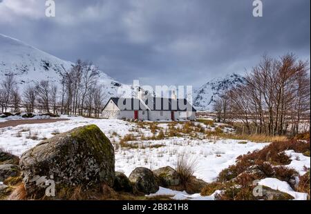 BlackRock Cottage, Glen Cie, Argyll & Bute, Écosse Banque D'Images