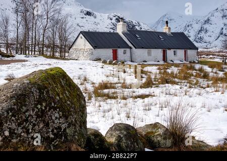 BlackRock Cottage, Glen Cie, Argyll & Bute, Écosse Banque D'Images