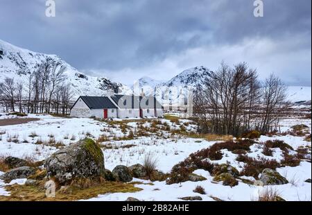 BlackRock Cottage, Glen Cie, Argyll & Bute, Écosse Banque D'Images