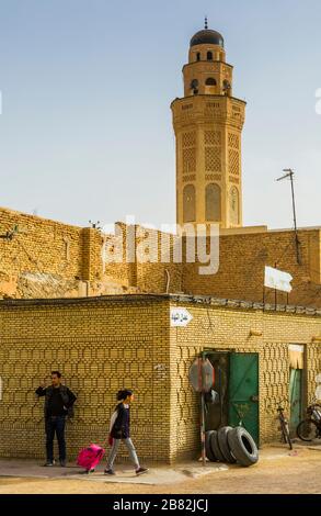 Mosquée. Vieux quartier. Banque D'Images