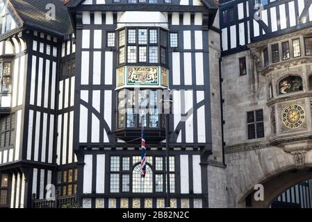 La liberté de la célèbre façade de Londres Banque D'Images