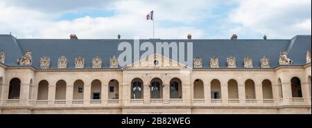 Musée de l'armée, Musée de l'Armée, Cour, Hôtel des Invalides, Paris, Ile-de-France, France Banque D'Images