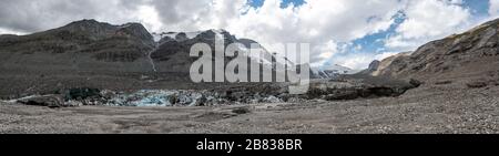 Randonnée autour de la montagne Grossglockner, la plus haute montagne d'Autriche, Autriche/Europe Banque D'Images