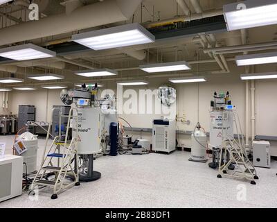 Cambridge ma USA - 3/16/2020 - NMR machines, NMR est une résonance magnétique nucléaire Banque D'Images