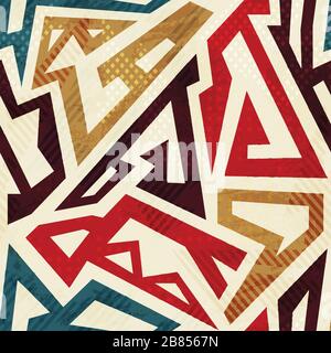 motif sans couture aztec Illustration de Vecteur