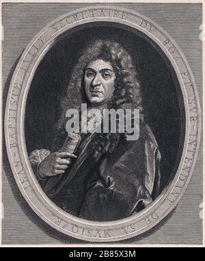 JEAN-BAPTISTE LULLY (1632-1687) compositeur baroque français d'origine italienne Banque D'Images