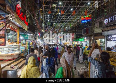 New Delhi, Inde - 31 mai 2019 : célébration du festival Ramzan à Jama Masjid dans le Vieux Delhi, Inde Banque D'Images