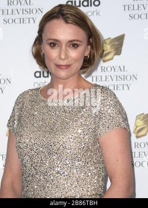 21 mars 2017 - Londres, Angleterre, Royaume-Uni - Royal Television Society Awards 2017 Salons photo: Keeley Hawes Banque D'Images