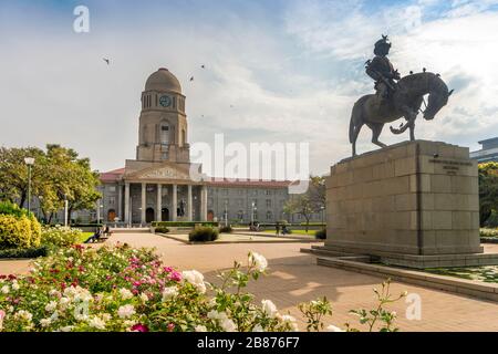 Hôtel de ville de Tshwane dans le centre-ville de Pretoria, Afrique du Sud Banque D'Images