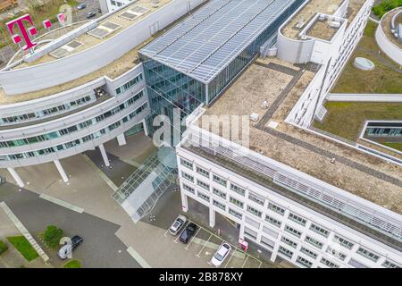 Allemagne/Bonn février 2020: Siège social de la Deutsche Telekom AG Telecommunications Company Banque D'Images