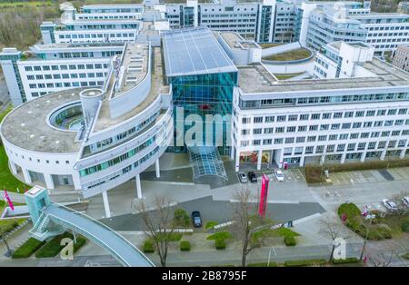 Allemagne/Bonn février 2020: Siège social de la Deutsche Telekom AG Telecommunications Company Banque D'Images