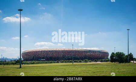 Stade FNB Johannesburg, stade de l'équipe de football, Kaizer Chiefs Banque D'Images