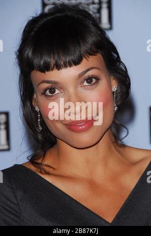 Rosario Dawson lors de la 64ème annonce annuelle de nomination au Golden Globe Awards qui a eu lieu à Beverly Hilton à Beverly Hills, Californie. L'événement a eu lieu le jeudi 14 décembre 2006. Photo par: SBM / PictureLux - référence de fichier # 33984-9548SBMPLX Banque D'Images