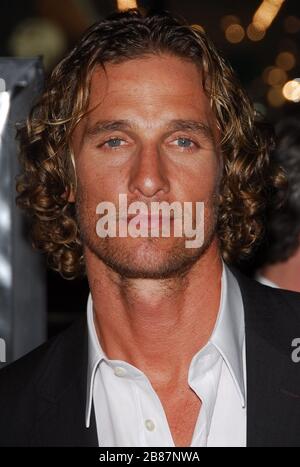 Matthew McConaughey à la première de « nous sommes Marshall » qui s'est tenue au théâtre chinois de Grauman à Hollywood, Californie. L'événement a eu lieu le jeudi 14 décembre 2006. Photo par: SBM / PictureLux - référence de fichier # 33984-9812SBMPLX Banque D'Images