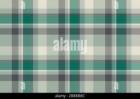 L'ECOSSE Tartan plaid seamless vector pattern. Rétro arrière tissu. Vérifiez Vintage carré couleur texture géométrique pour l'impression textile, du papier d'emballage Illustration de Vecteur