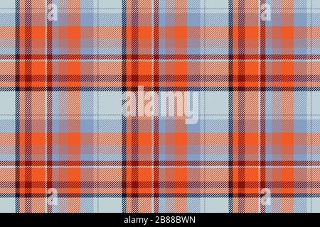 L'ECOSSE Tartan plaid seamless vector pattern. Rétro arrière tissu. Vérifiez Vintage carré couleur texture géométrique pour l'impression textile, du papier d'emballage Illustration de Vecteur