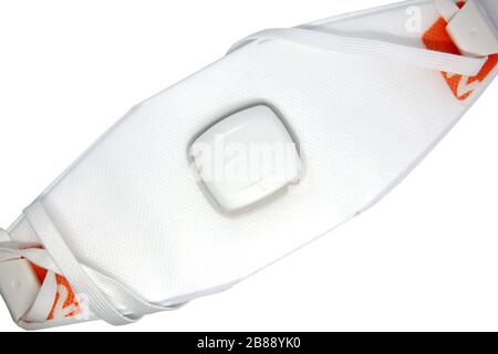 Masque de protection visage FFP2. Banque D'Images