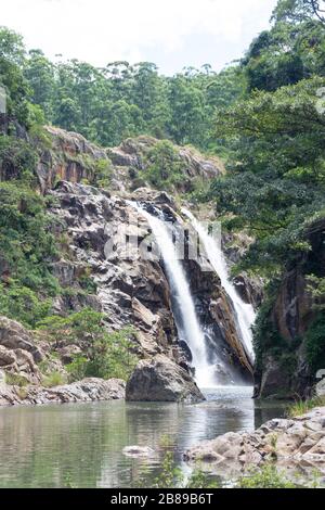 Chutes de Mantenga, réserve naturelle de Mantenga, Lobamba, vallée d'Ezulwini, Royaume d'Eswatini (Swaziland) Banque D'Images