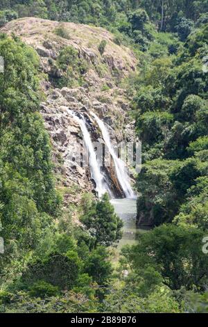 Chutes de Mantenga, réserve naturelle de Mantenga, Lobamba, vallée d'Ezulwini, Royaume d'Eswatini (Swaziland) Banque D'Images