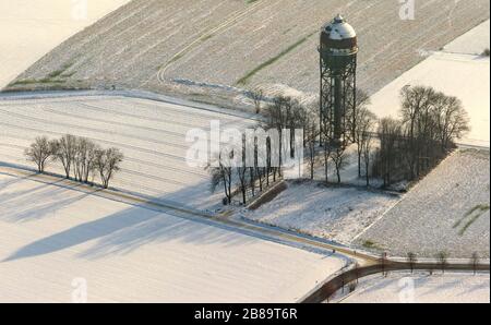 , Lanstroper EI, Lanstroper egg Ind District Grevel, 19.01.2013, vue aérienne, Allemagne, Rhénanie-du-Nord-Westphalie, Ruhr Area, Dortmund Banque D'Images