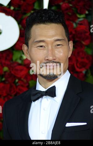 NEW YORK, NY - 12 JUIN : Daniel DAE Kim assiste aux 70 e Prix Tony annuels au Beacon Theatre le 12 juin 2016 à New York City. Personnes: Daniel DAE Kim Banque D'Images